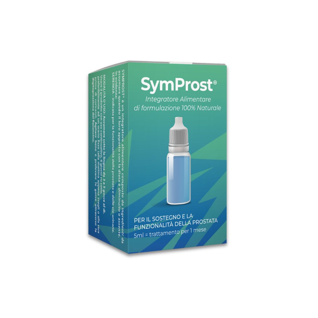 SymProst® – Integratore Naturale per la Prostata e le Vie Urinarie